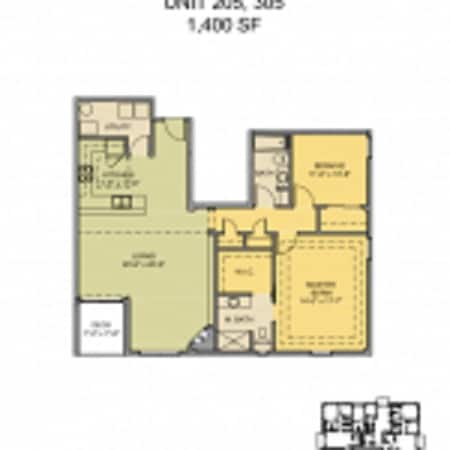 2BR/2BA - 1284 Downing