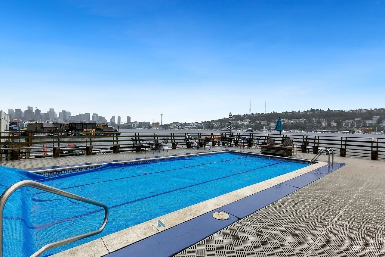 Pool view to downtown - 2301 Fairview Ave E