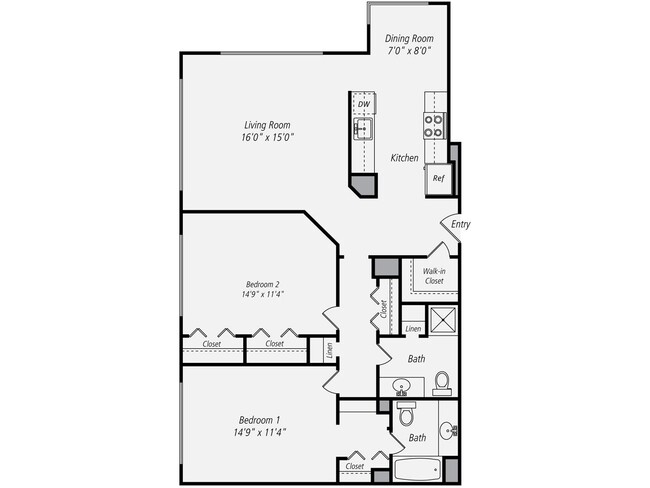 Floorplan - Avalon Sunset Towers