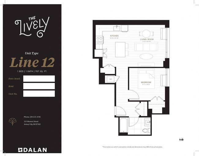 Floorplan - The Lively