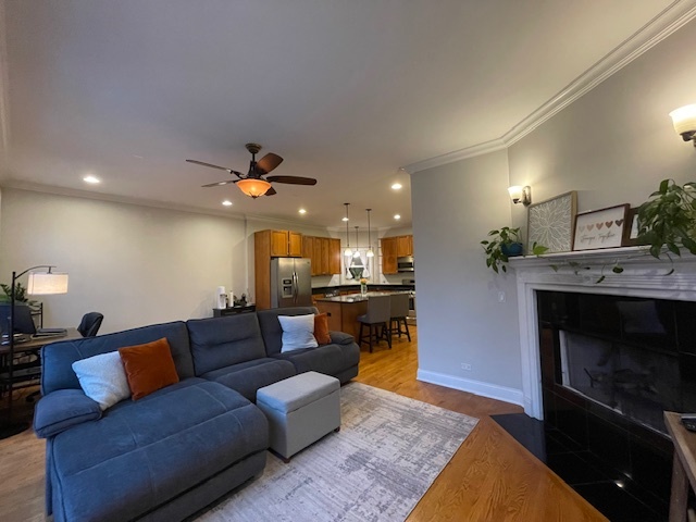 Open concept perfect for hosting - 1711 S Racine Ave