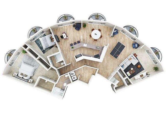 Floorplan - Tower 801