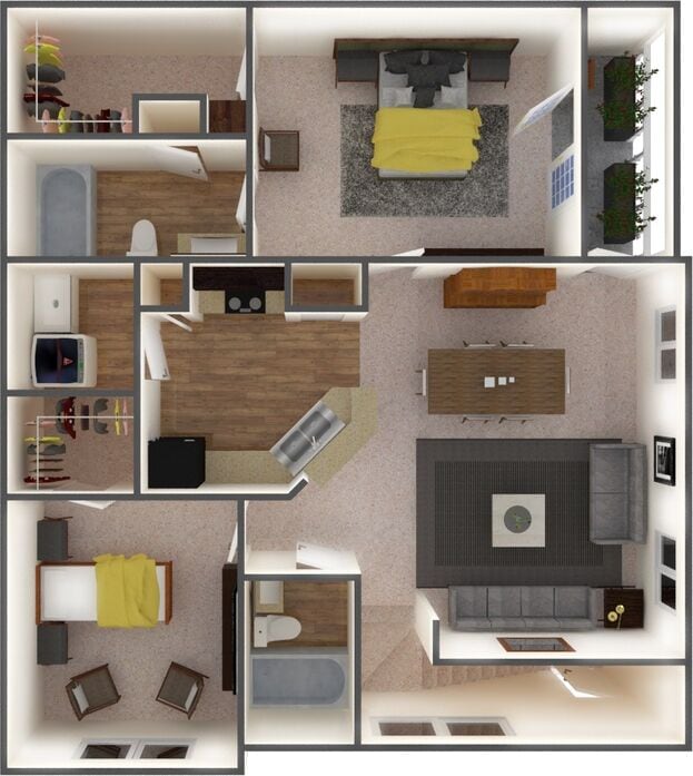 2 Bed/2 Bath - Waterstone