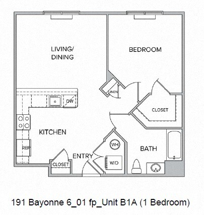 Floorplan - City Line Bayonne