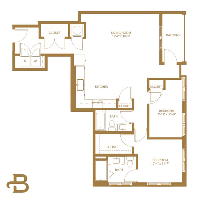 Floorplan - The Birney at Westhampton