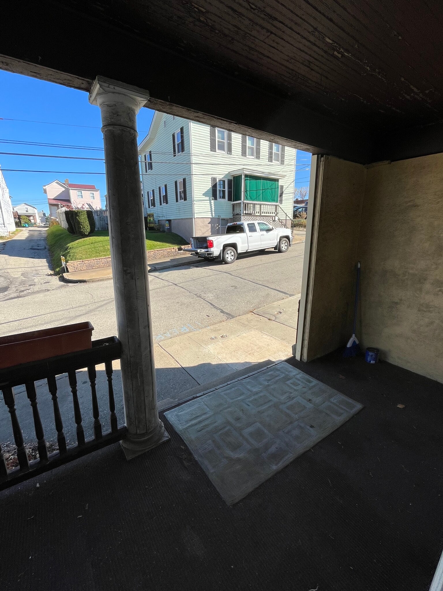 street view from front porch - 48 depot st