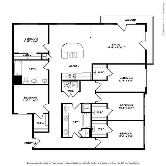 Floorplan - Regents West at 26th