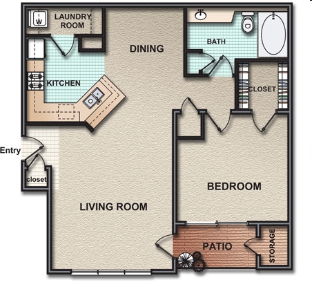 The Abingdon - Glen Park Apartment Homes