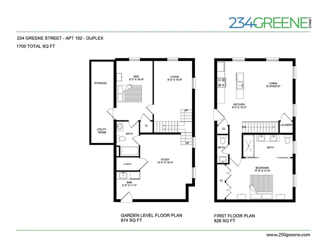 Floorplan - 250 Greene St