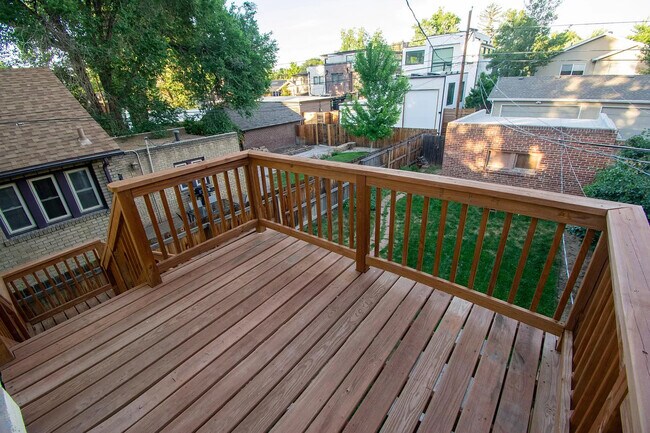 Private 2nd story deck - 628 S Washington St