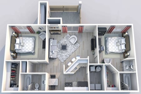 AP-Honey-Suckle-2x2-1103.png - Ashford Park Apartments & Townhomes