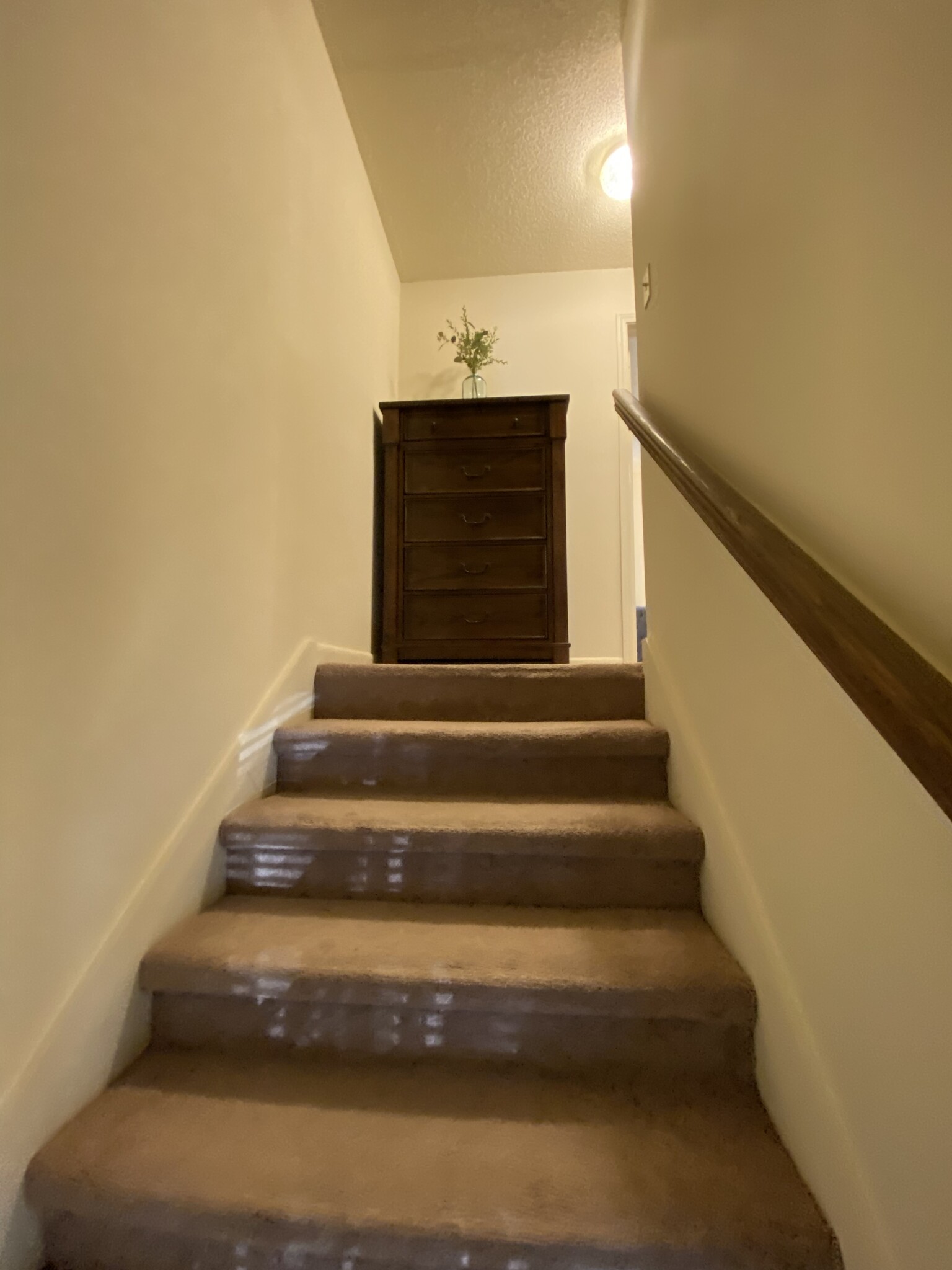 Wide staircase in condo - 117 Michael Dr