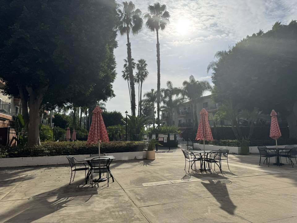 Patio area - 400 N Acacia Ave