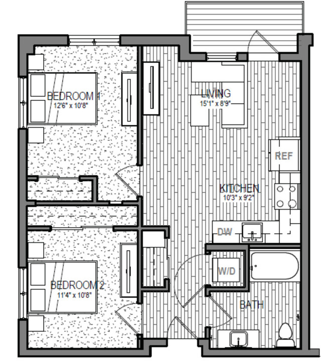 Floorplan - Zia Sunnyside