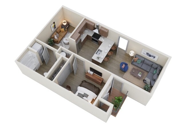 Floorplan - Markwood Apartments