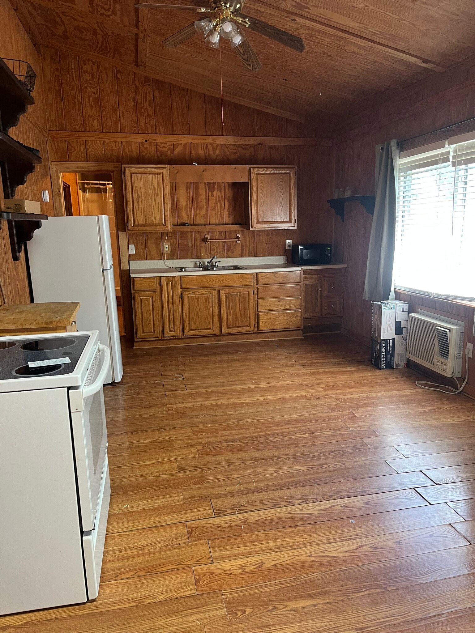 Living room and part of kitchen - 3250 E Baggett Rd