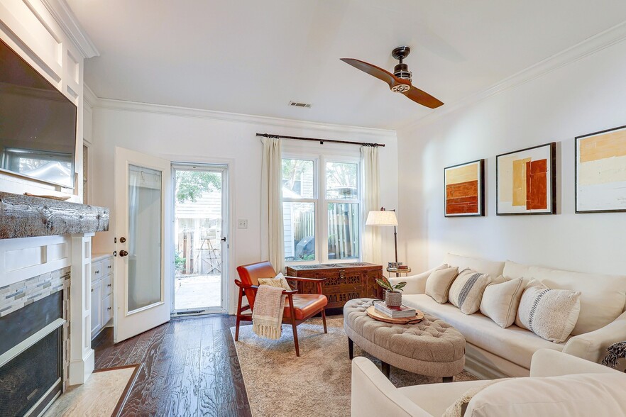 Living Room and Door to Patio - 2664 Dilworth Heights Ln