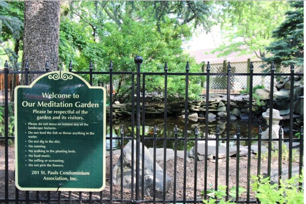 Meditation Garden - 201 Saint Pauls Ave