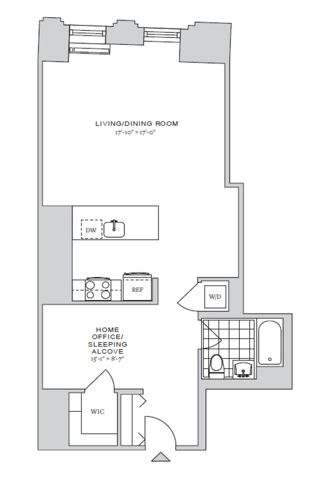 Floorplan - 70 Pine Apartments