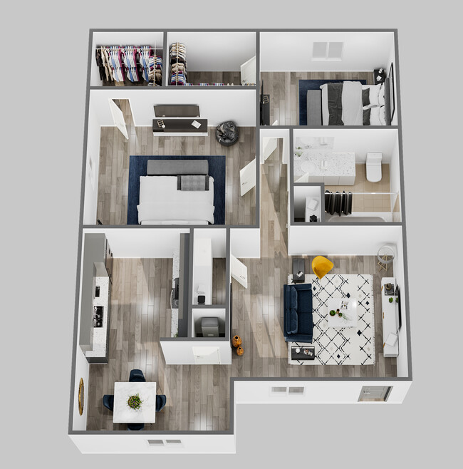 Floorplan - Saginaw Station