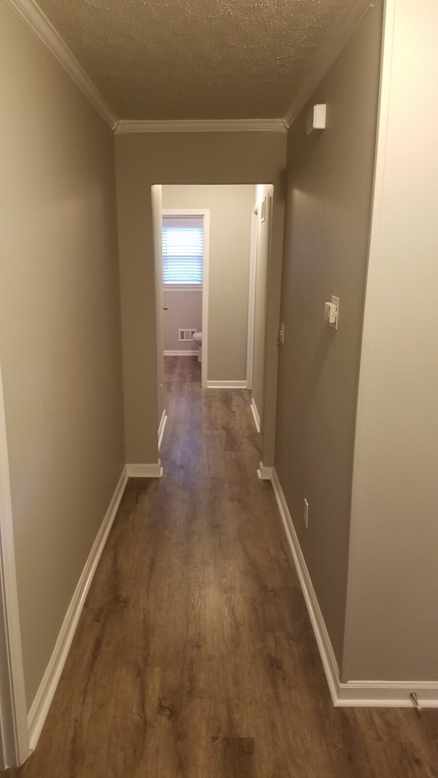 Hall from family room - 115 Windy Hill Ct