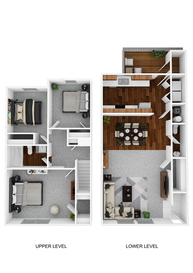 Floorplan - Country Meadows Apartments and Townhomes