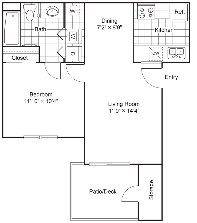 Floorplan - Tualatin Meadows