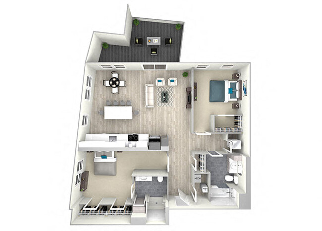 Floorplan - Nightingale Apartments