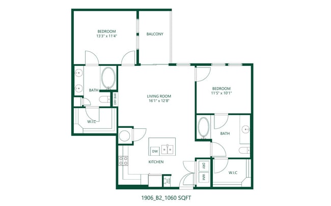 1906_b2_1060-sqft.jpg - The 1906 at Bishop Ridge
