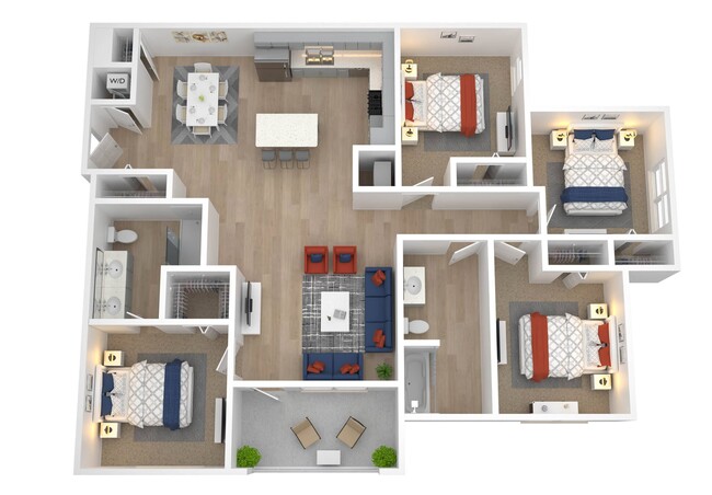Floorplan - 301 Flats
