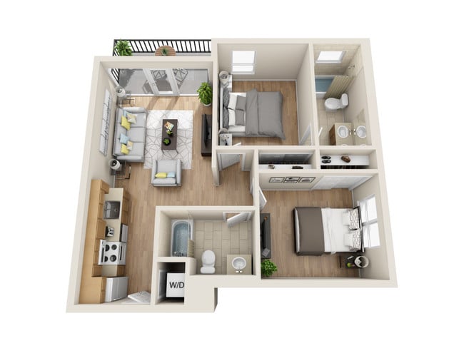 Layout H - Maya Apartments