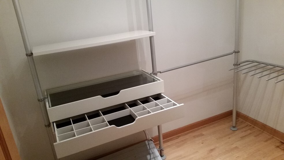 Make up station in walk in closet. - 2740 W Haddon Ave