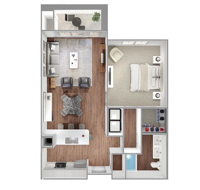 Floorplan - The Lofts at Brownwood