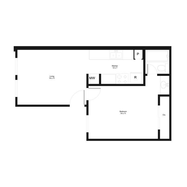 Floorplan - Short Hills Apartments