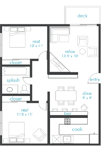Floorplan - Aero Apartments