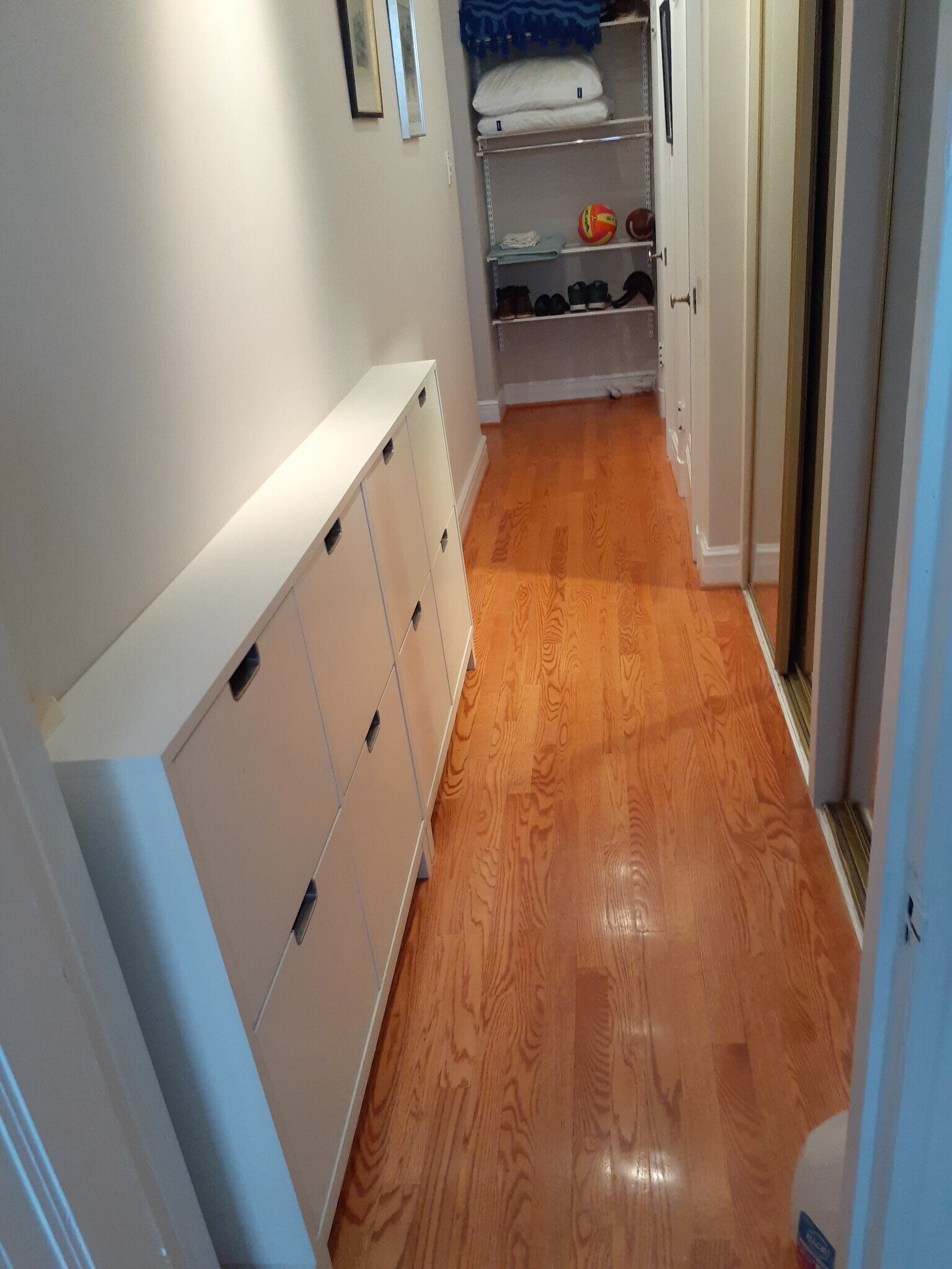 Hall with closets - 6101 N Sheridan Rd
