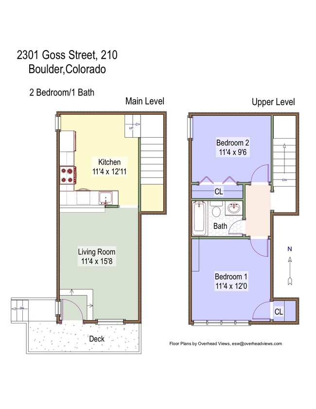 Floorplan - 2301 Goss St