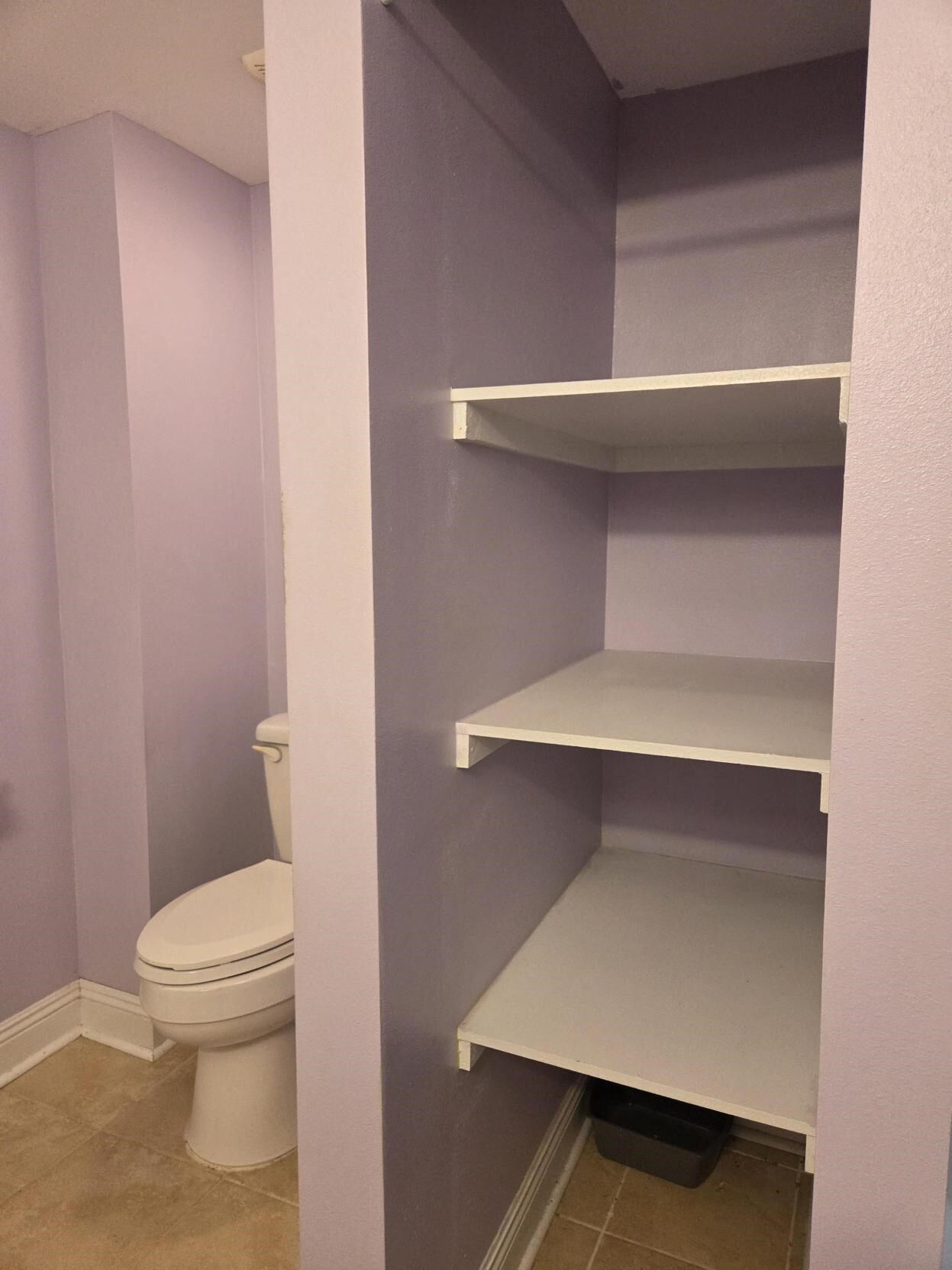 Bathroom storage - 4422 Walmsley Ave