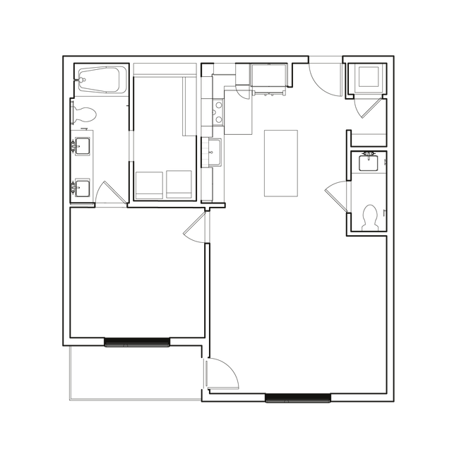 FloorPlan-UNITA6_noLabel - The Wade