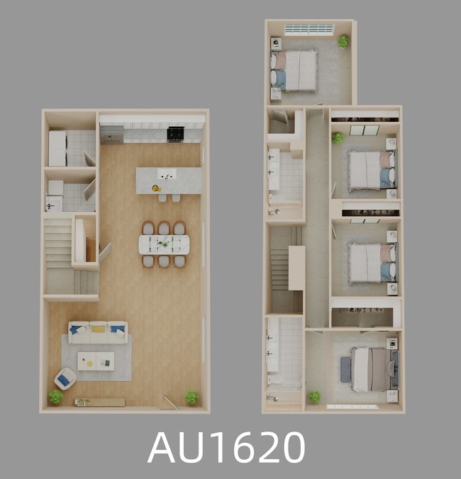 Floorplan - Audra Townhomes