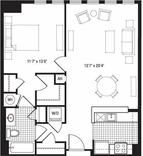 Floorplan - The Clarendon
