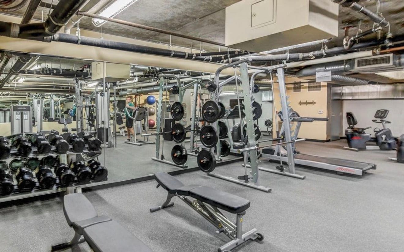 Gym on property - 1150 J St