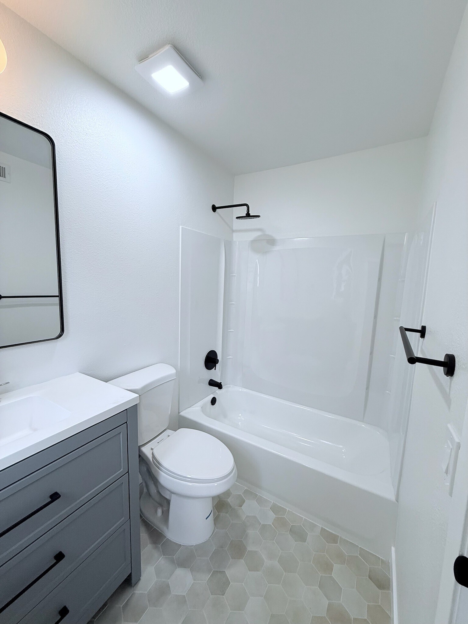Remodeled Bathroom for bedroom #2 - 11940 Weddington St