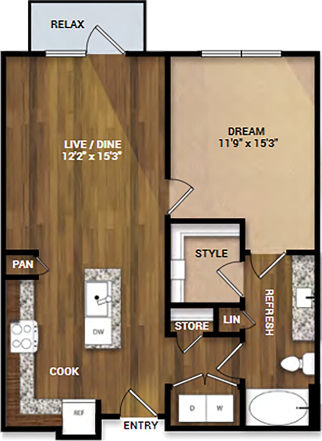Floorplan - The Landing at Centreport