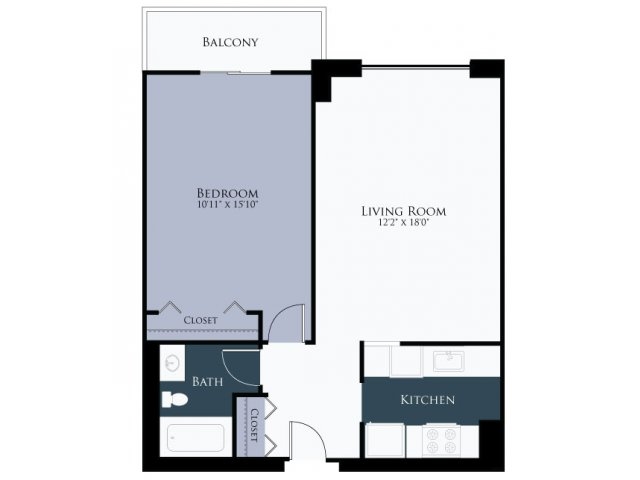 1BR/1BA - Kendrigan Place