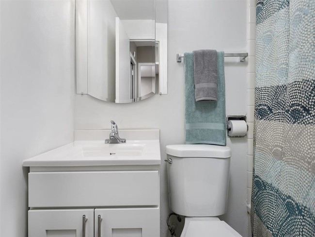 Bright White Bathrooms - 5550 S Dorchester