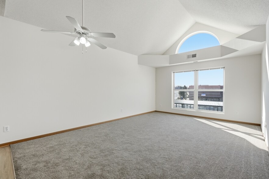 B302 Living Room - Crown Villa Apartments