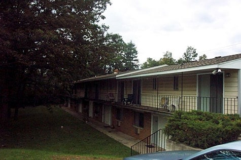 Back View - Flushing Village Apartments