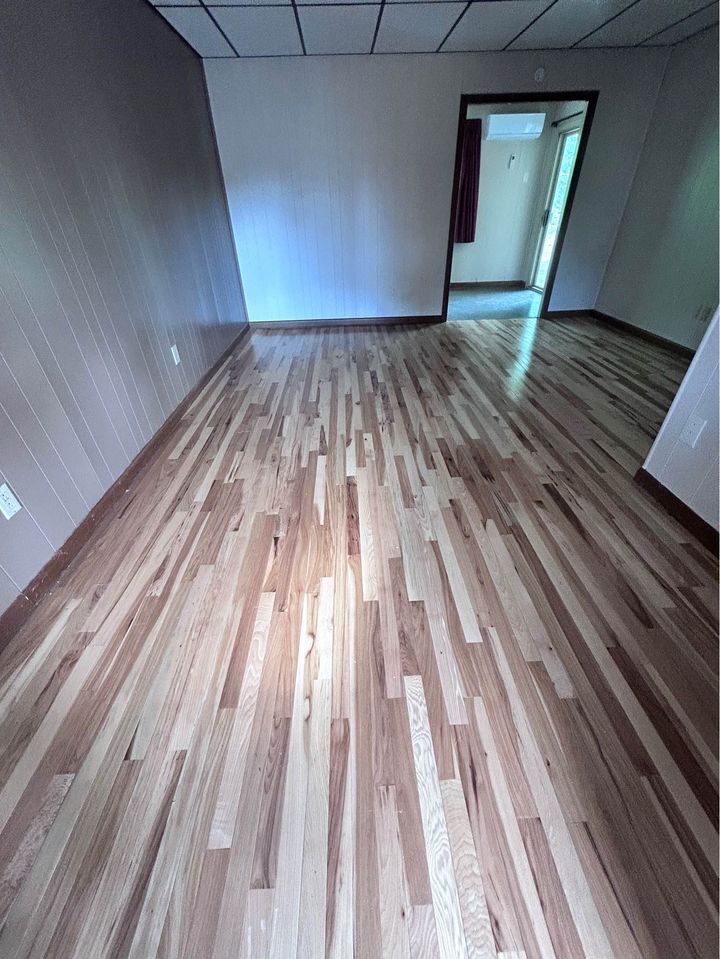 Real Hickory Wood Flooring - 302 Lake Ave