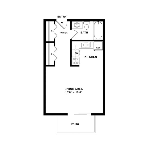 Floorplan - Apple Tree Apartments